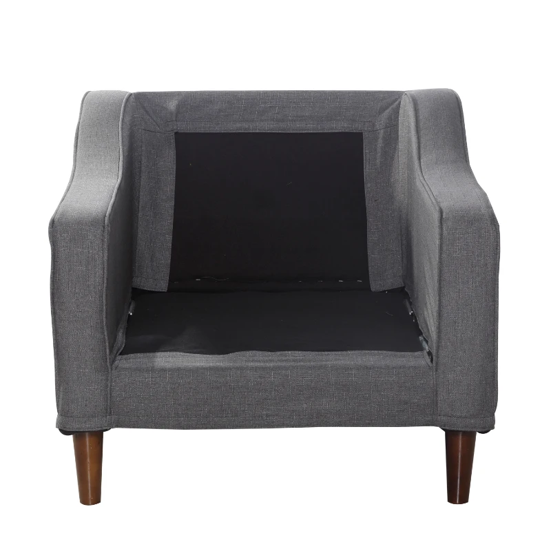 HomCom Single-Seat Sofa - Dark Gray