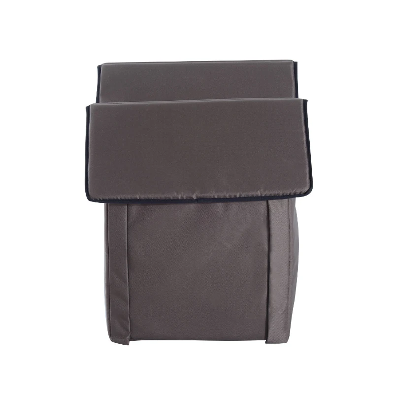 PawHut Winter Indoor Heated Double Wide Cat Shelter House Bed Small Animal Playpen Crate Kennel - Brown