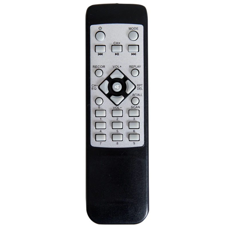 HomCom 80 Watt Portable Remote Control LED Bluetooth Dual Speaker System with Wheels