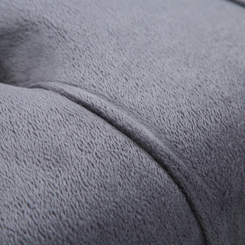 HOMCOM Retro High Back Armless Chair, Button-Tufted, Thick Padding, Royal Design for Living Room, Bedroom