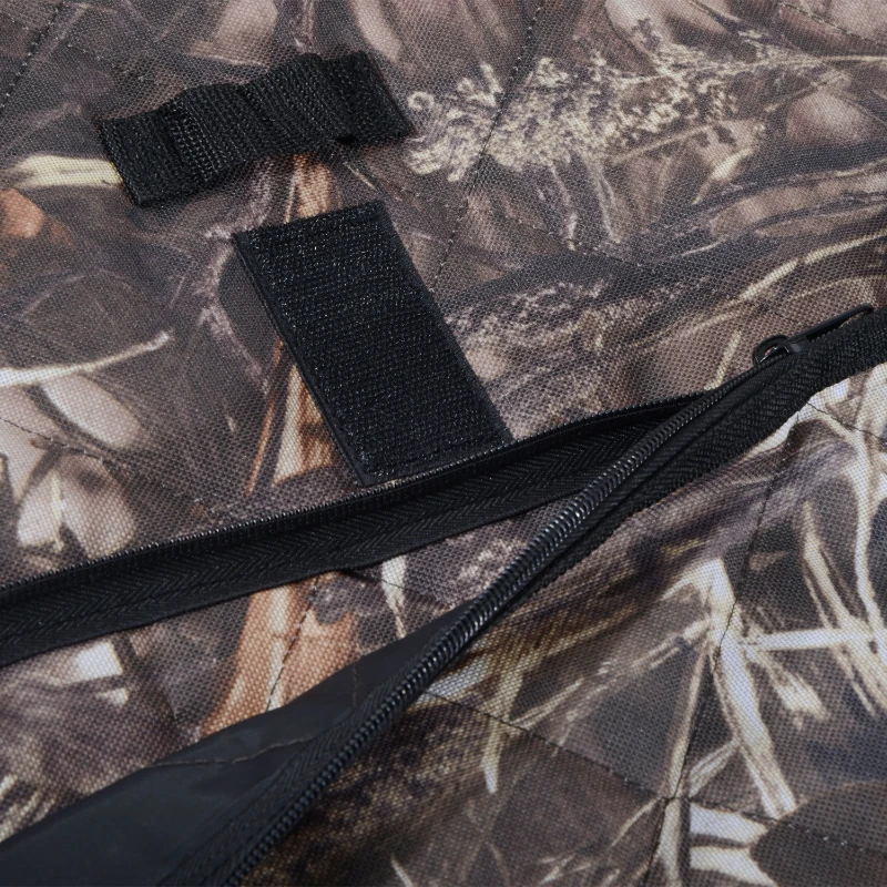 HomCom 50" 3 Rifle Truck Seat Gun Organizer with Pockets - Camouflage