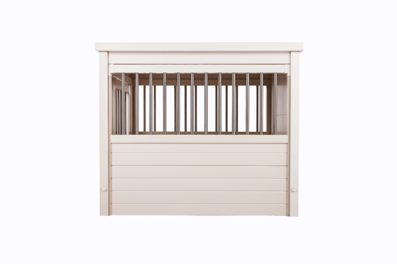 New Age Pet  InnPlace Dog Crate - Antique White Medium