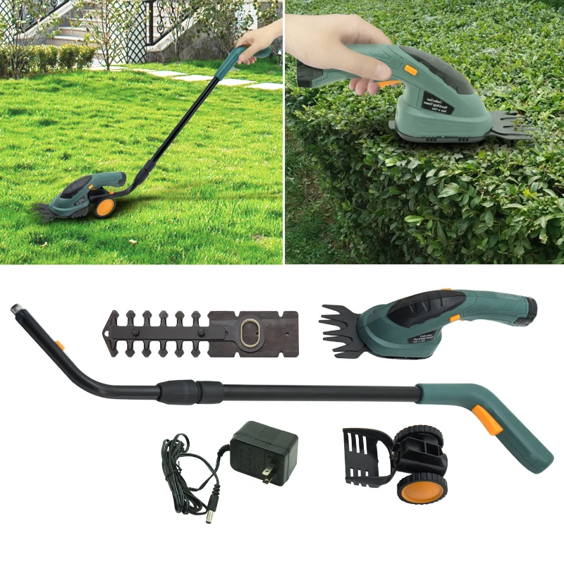 Outsunny 2-In-1 Cordless Adjustable Electric Grass Landscapre Trimmer and Edger
