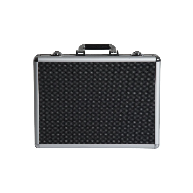 HomCom 18" Lockable Heavy Duty Pistol / Handgun Gun Safety Case - Black