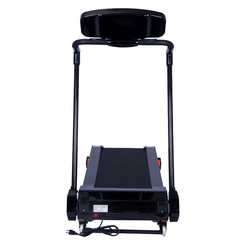 Soozier 1100W Portable Electric Folding Treadmill Running Machine with LCD Display