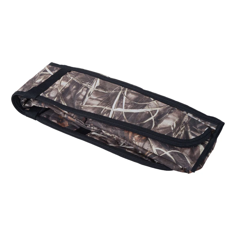HomCom 50" 3 Rifle Truck Seat Gun Organizer with Pockets - Camouflage
