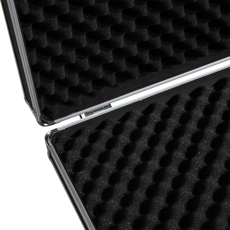 HomCom 18" Lockable Heavy Duty Pistol / Handgun Gun Safety Case - Black