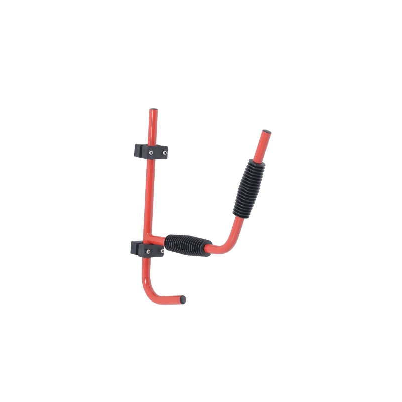Aosom Wall Mounted Kayak Cradle Storage Rack w/ Paddle Hanger