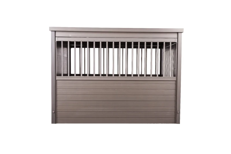 New Age Pet  InnPlace Dog Crate - Grey Large