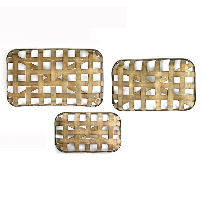 Stratton Set of 3 Tobacco Baskets