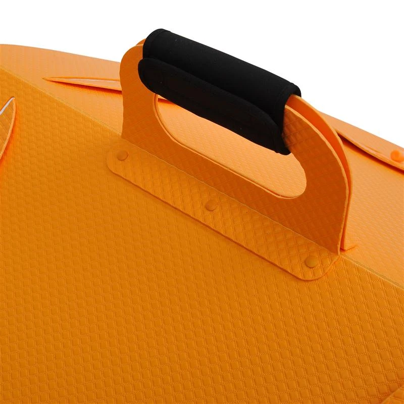 Pawhut Portable Folding Dog House Bed Carrying Travel Dog Kennel - Yellow