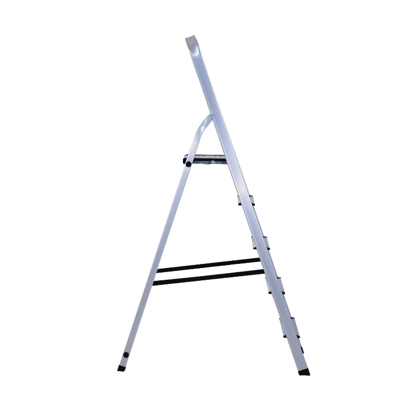 HomCom 5-Step Folding Aluminum Step Stool Ladder