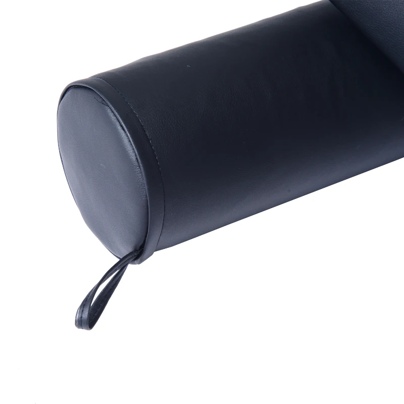 HomCom 22" Portable Massage Stool and Pillow Set - Black