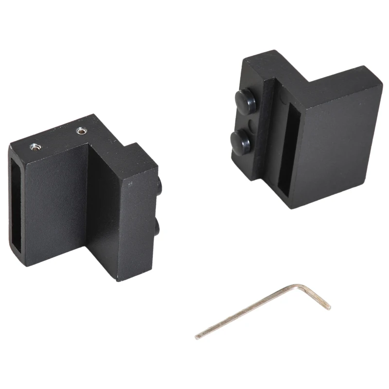 HomCom 6.6' Carbon Steel Industrial Wheel Sliding Interior Barn Door Hardware Kit - Frost Black