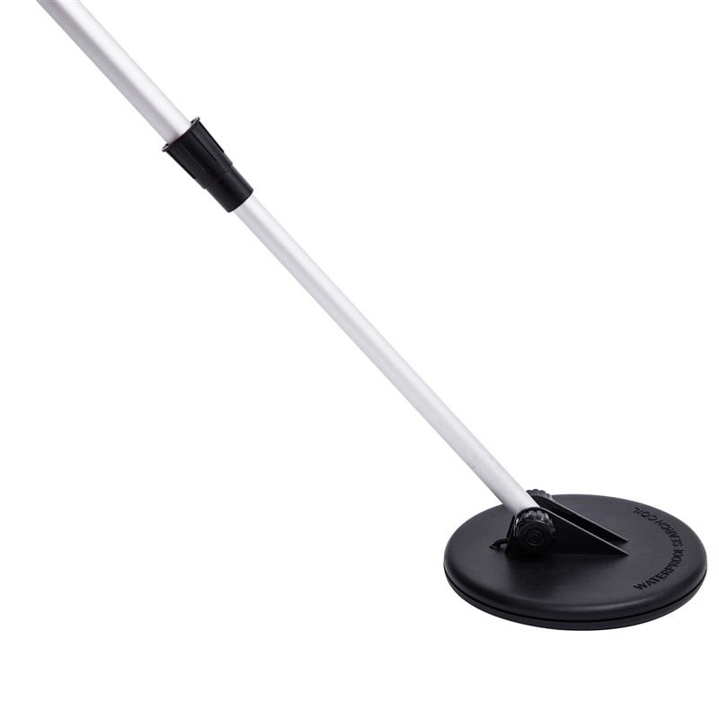 Outsunny Outdoor Gold Hunter Coin Finder Metal Detector - Black