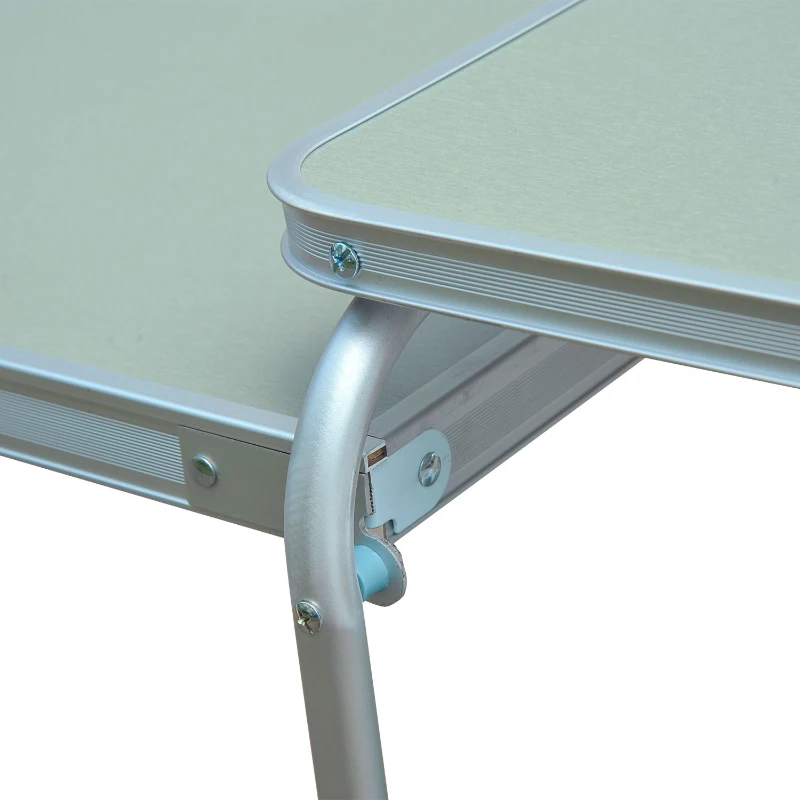 Outsunny 6' Portable Fold-Up Camp Kitchen - Silver