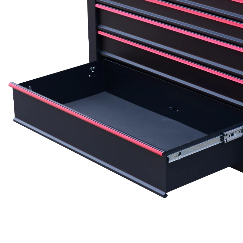 HomCom Rolling Steel 7 Drawer Tool Chest Cart with Handle