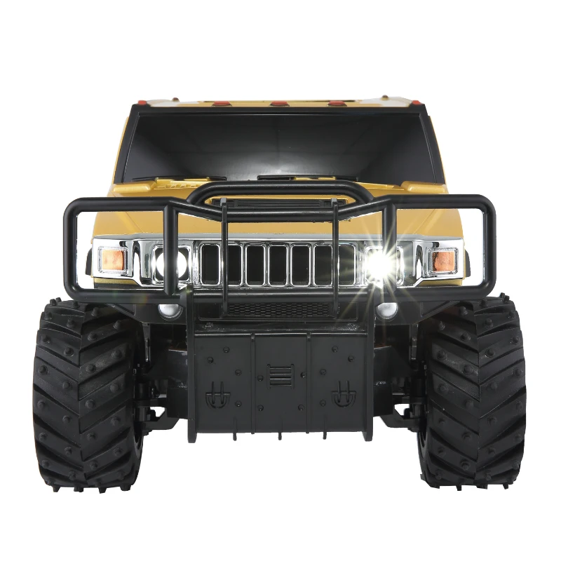 Aosom 1/14 Scale Hummer H2 SUV Remote Control Car - Yellow