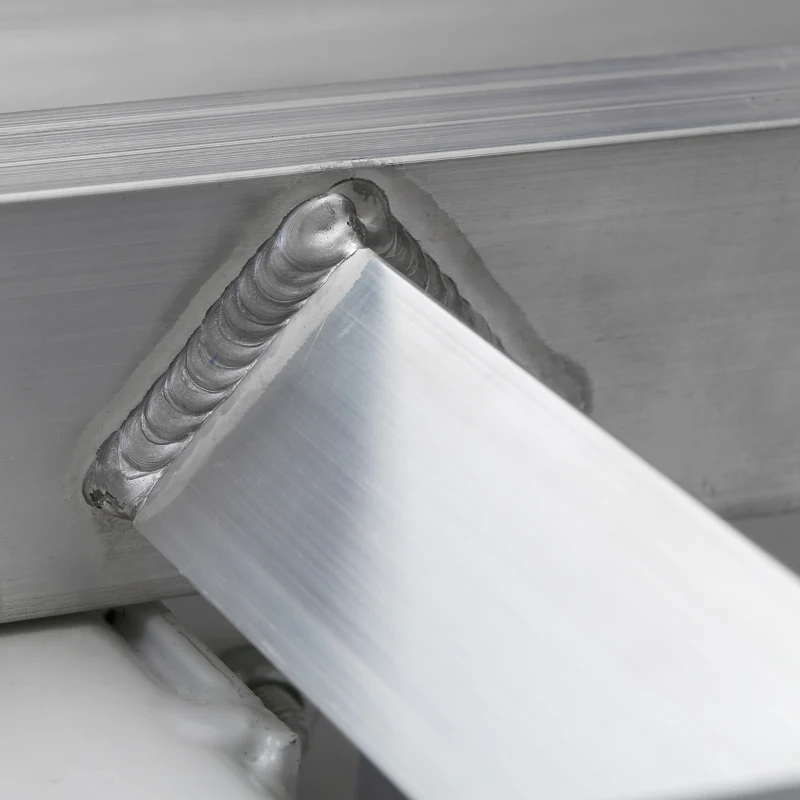 Heavy Duty Aluminium Motorcycle Dirt Bike Scooter Carrier Hitch Rack Hauler Trailer with Loading Ramp Double-hung Arm - IKURAM