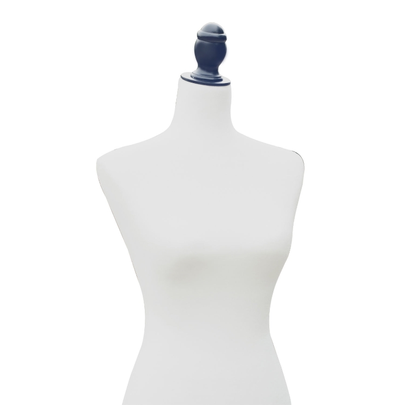 HomCom 36" 27" 36" Fashion Mannequin Female Dress Form w/ Base - White Form