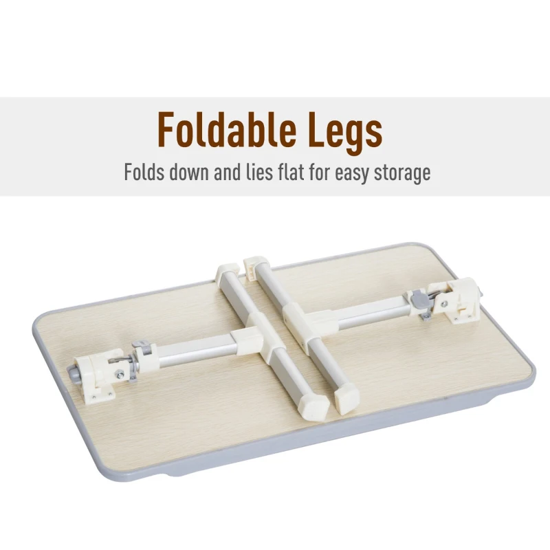 HOMCOM Height Adjustable Laptop Table Stand