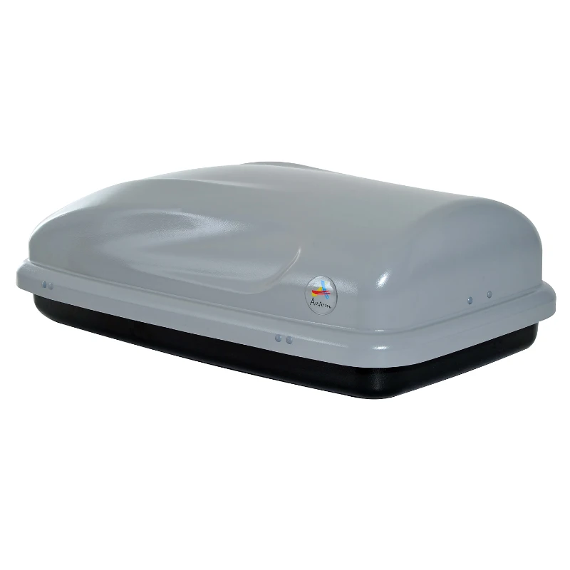 Aosom 7 Cubic Feet Cargo Box - Hard-Shell Rooftop Rack Luggage Carrier
