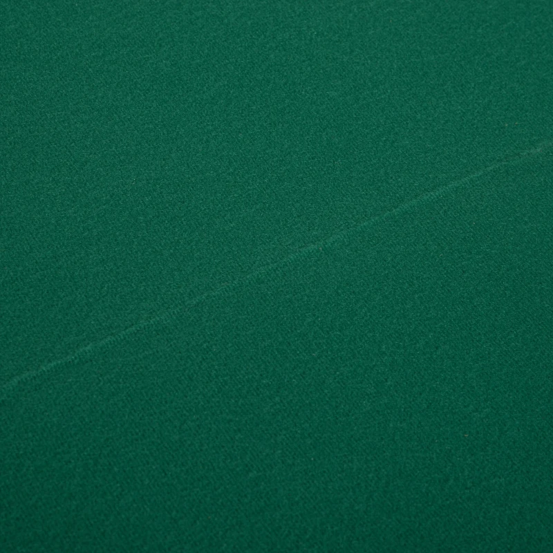 HomCom 48" Deluxe Foldable Poker Table Game Tabletop with Carrying Bag