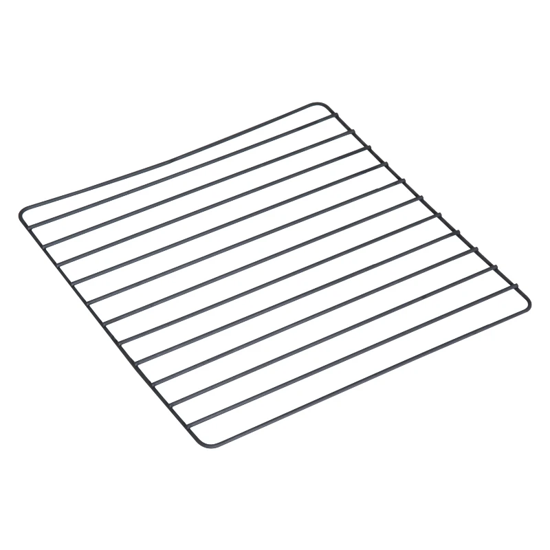 Outsunny 26" Square Steel Backyard Fire Pit With Cover And Accessories