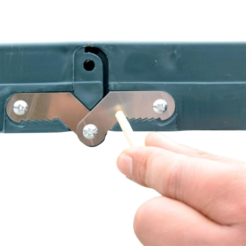 Open Box Outsunny 4 Person Plastic Portable Compact Folding Suitcase Picnic Table Set with Umbrella Hole - Green