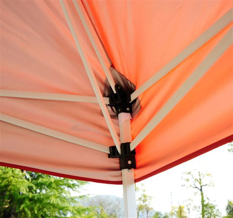 Outsunny 8' x 8' Slant Leg Easy Pop-Up Tent - Rust Red