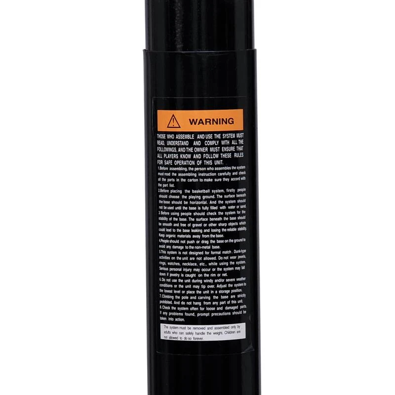 Aosom 10' Adjustable Height Indoor/Outdoor Portable Basketball Hoop