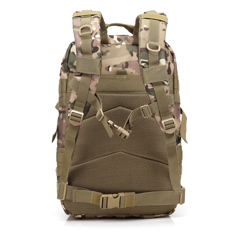 3P 45L Outdoor Marching Knapsack Tactical Backpack CP Camouflage