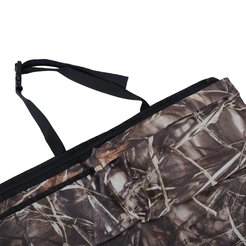 HomCom 50" 3 Rifle Truck Seat Gun Organizer with Pockets - Camouflage