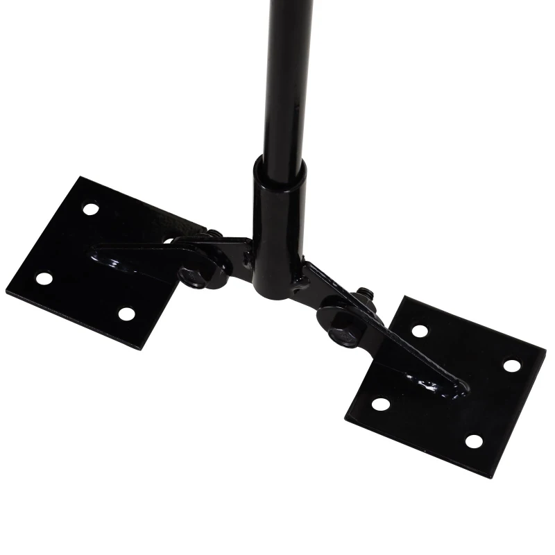 Outsunny Copper Rooster Weathervane for Roofs with Included Mountain Kits Perfect for Decoration in Yard Barn & House