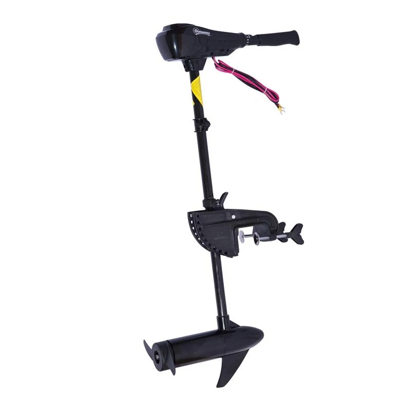 Outsunny 12V Transom Mounted 36lb Thrust Electric Fishing Boat Trolling Motor