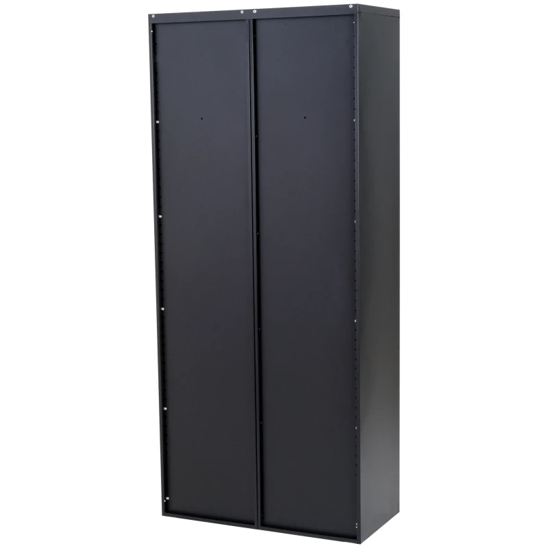 Vinsetto 72” Tall Steel Large Freestanding Commercial Warehouse Utility Storage Cabinet - Black