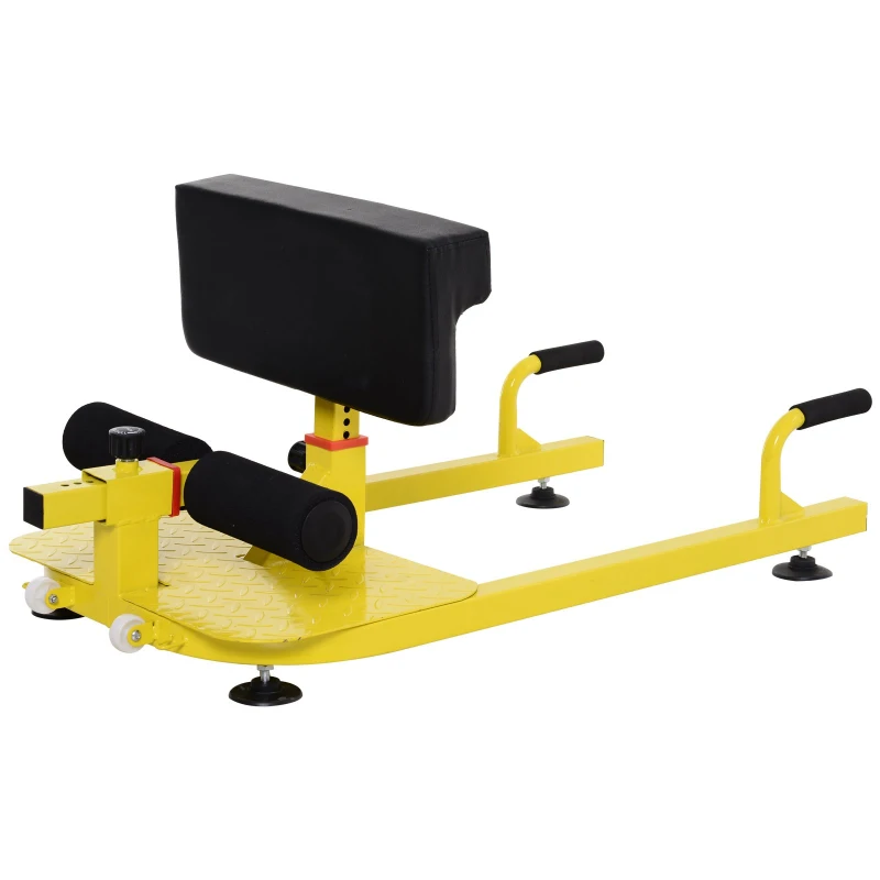 Soozier Multifunctional Squat Machine Deep Sissy Squat for Home Gym Fitness push up