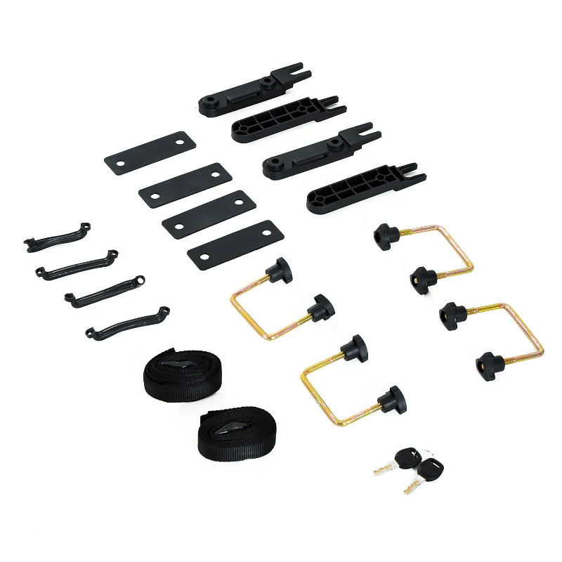 Aosom 7 Cubic Feet Cargo Box - Hard-Shell Rooftop Rack Luggage Carrier