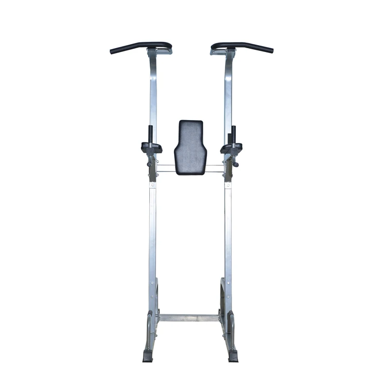 Soozier 83" Full Body Power Tower Home Fitness Station w/ Pull Up Bar and Dip Station