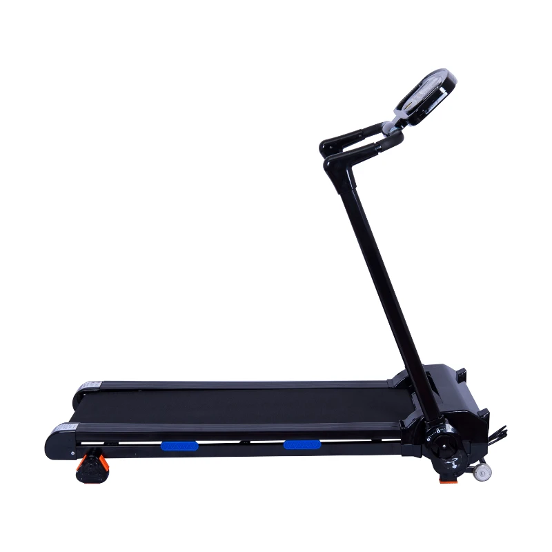 Soozier 1100W Portable Electric Folding Treadmill Running Machine with LCD Display