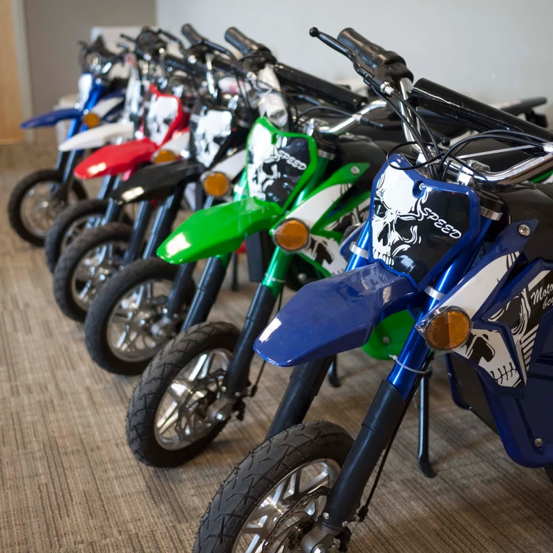 Mini Electric Dirt Bikes Red