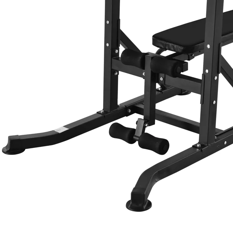 Soozier Pullup Assisted Machine Exercise Weight Power Tower with Multiple Adjustable Positions for Strengthening Many Muscles