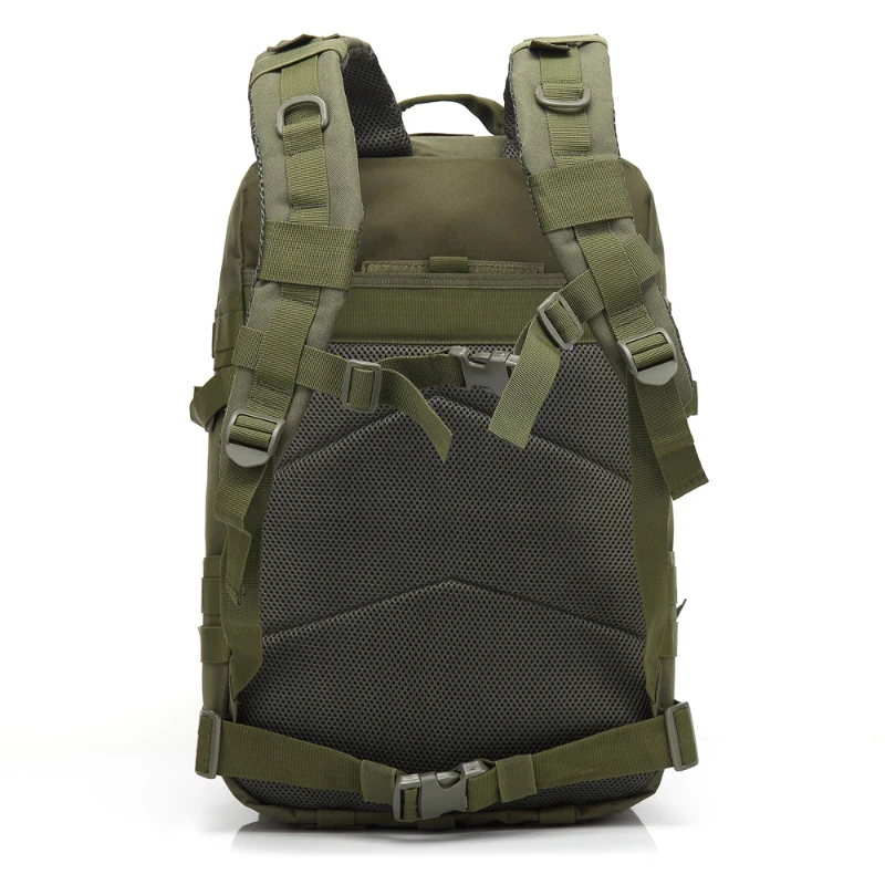 3P 45L Outdoor Marching Knapsack Tactical Backpack Army Green