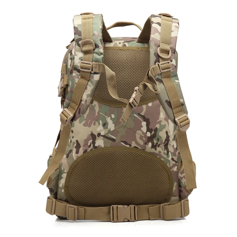 3P 45L Outdoor Marching Knapsack Tactical Backpack CP Camouflage