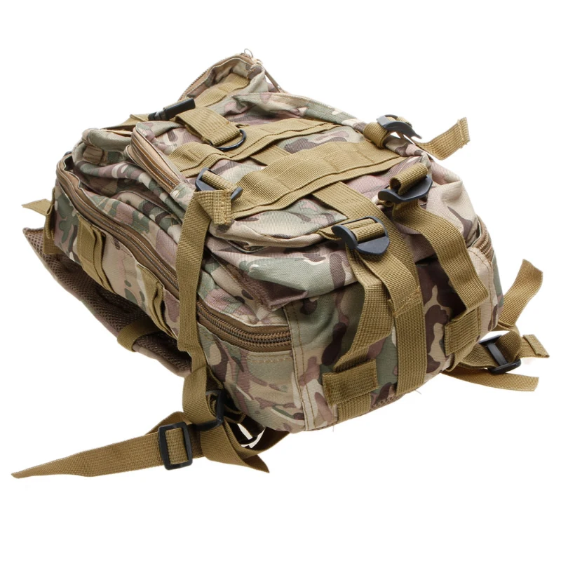 30L Outdoor Camping Military Tactical Backpack ACU Shoulder Bag 3P Rucksack Travel Backpack