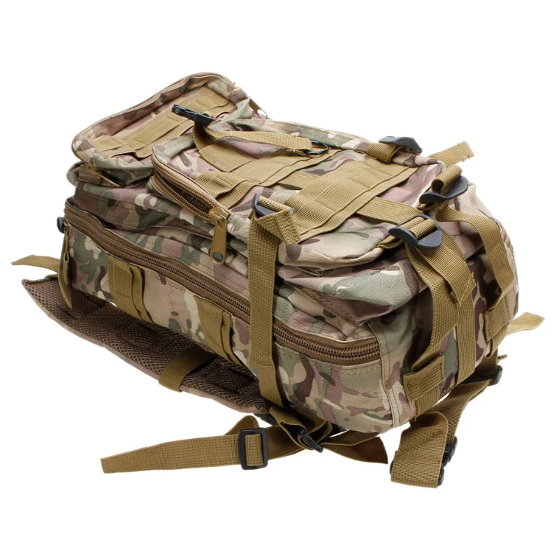 30L Outdoor Camping Military Tactical Backpack ACU Shoulder Bag 3P Rucksack Travel Backpack