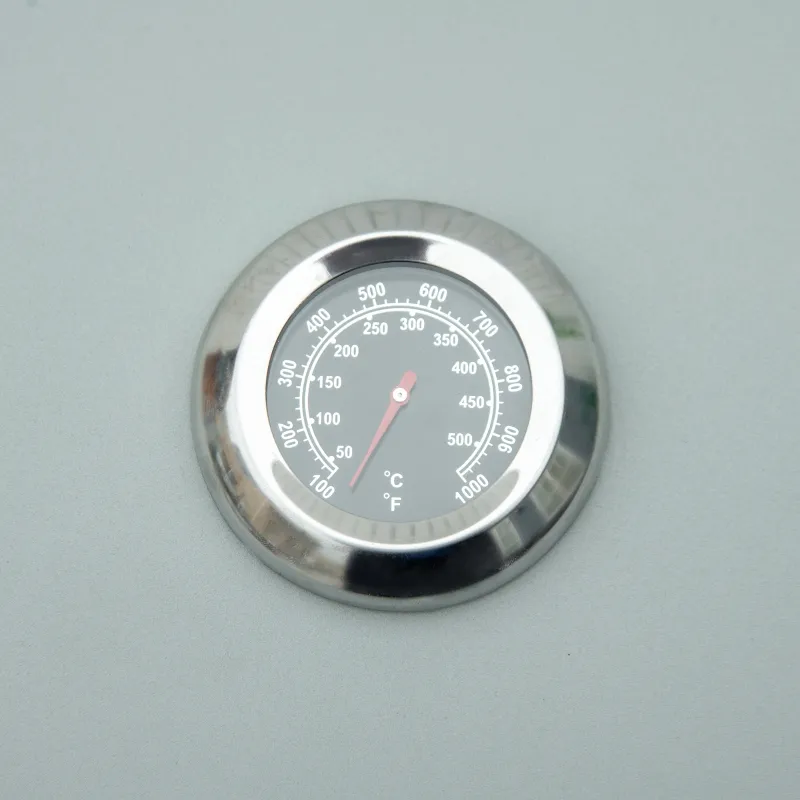 Outsunny 2 Burner Folding Tabletop Gas BBQ Grill w/ Lid, Thermometer, Carbon Steel, Gray