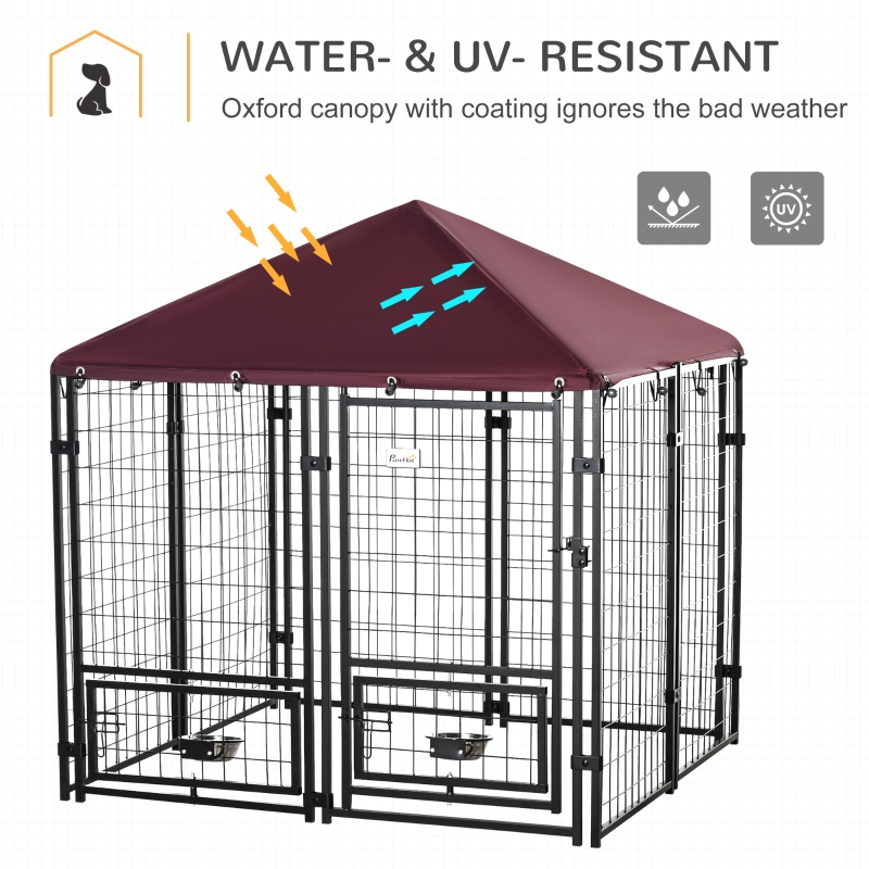 dog house in steel