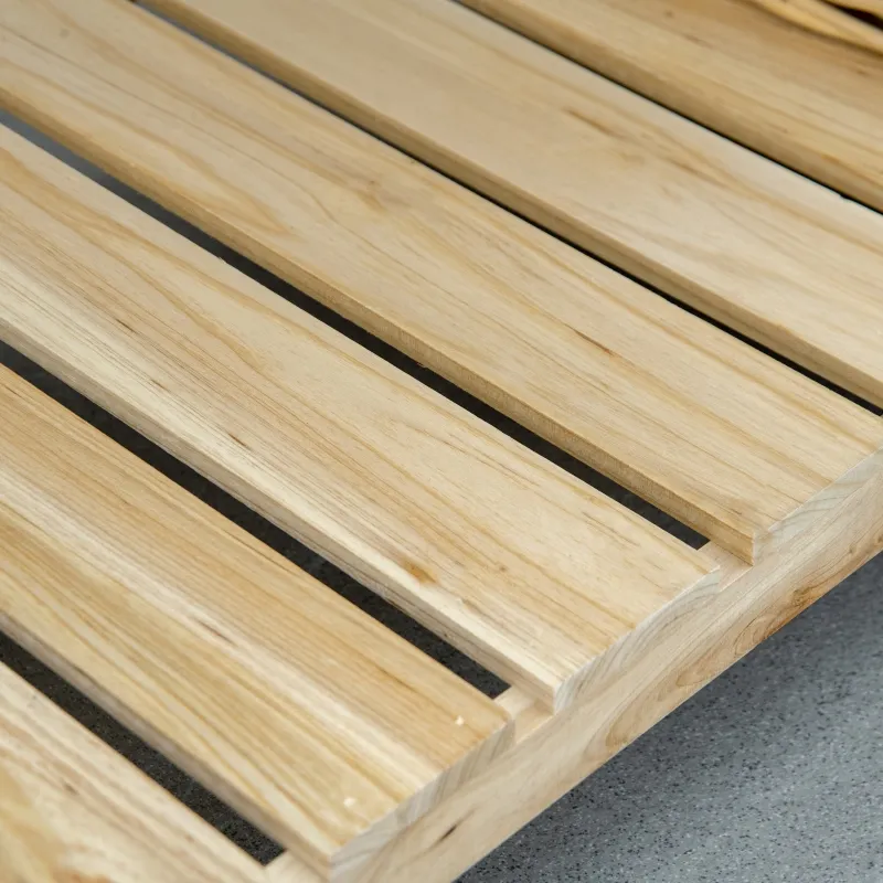 Outsunny Potting Bench Table, Garden Work Bench, Outdoor Wooden Workstation with Tiers of Shelves and Drawer for Patio, Courtyards, Balcony, Natural