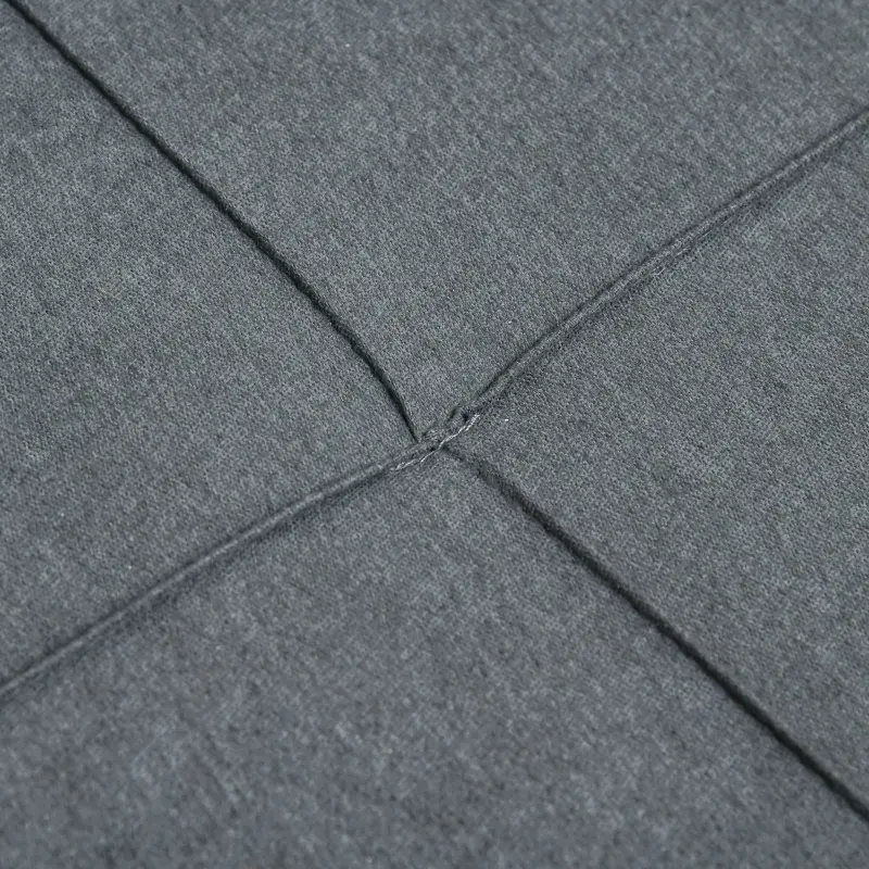 HOMCOM 4-in-1 Multi Function Folding Single Sofa Bed with Retractable Footrest, Convertible Sleeper with Adjustable Backrest For Living Room and Small Spaces, Dark Grey